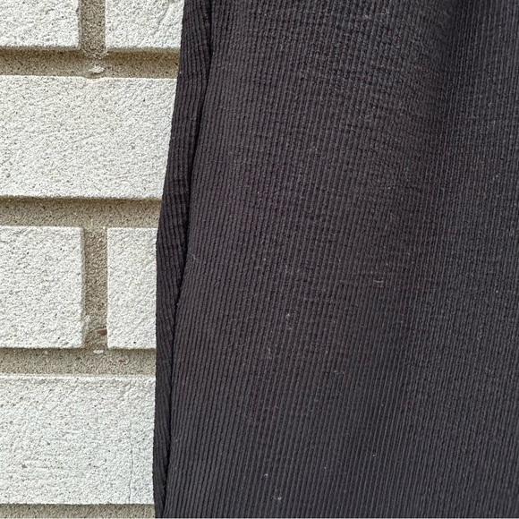 Eileen Fisher Petites Black Tencel Stretch Ridge Pull On Slim Skinny Jeans - Picture 9 of 10